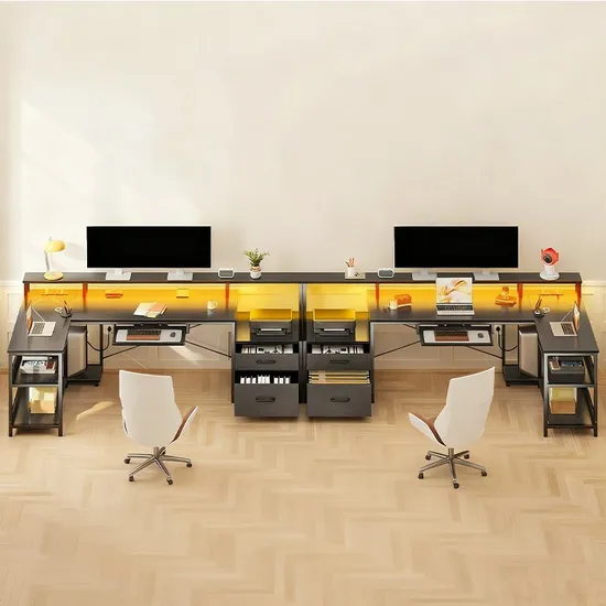 Electric Gaming Adjustable Table Sitting Standing Game Room Desk