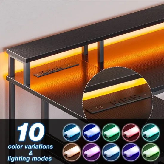 Electric Gaming Adjustable Table Sitting Standing Game Room Desk
