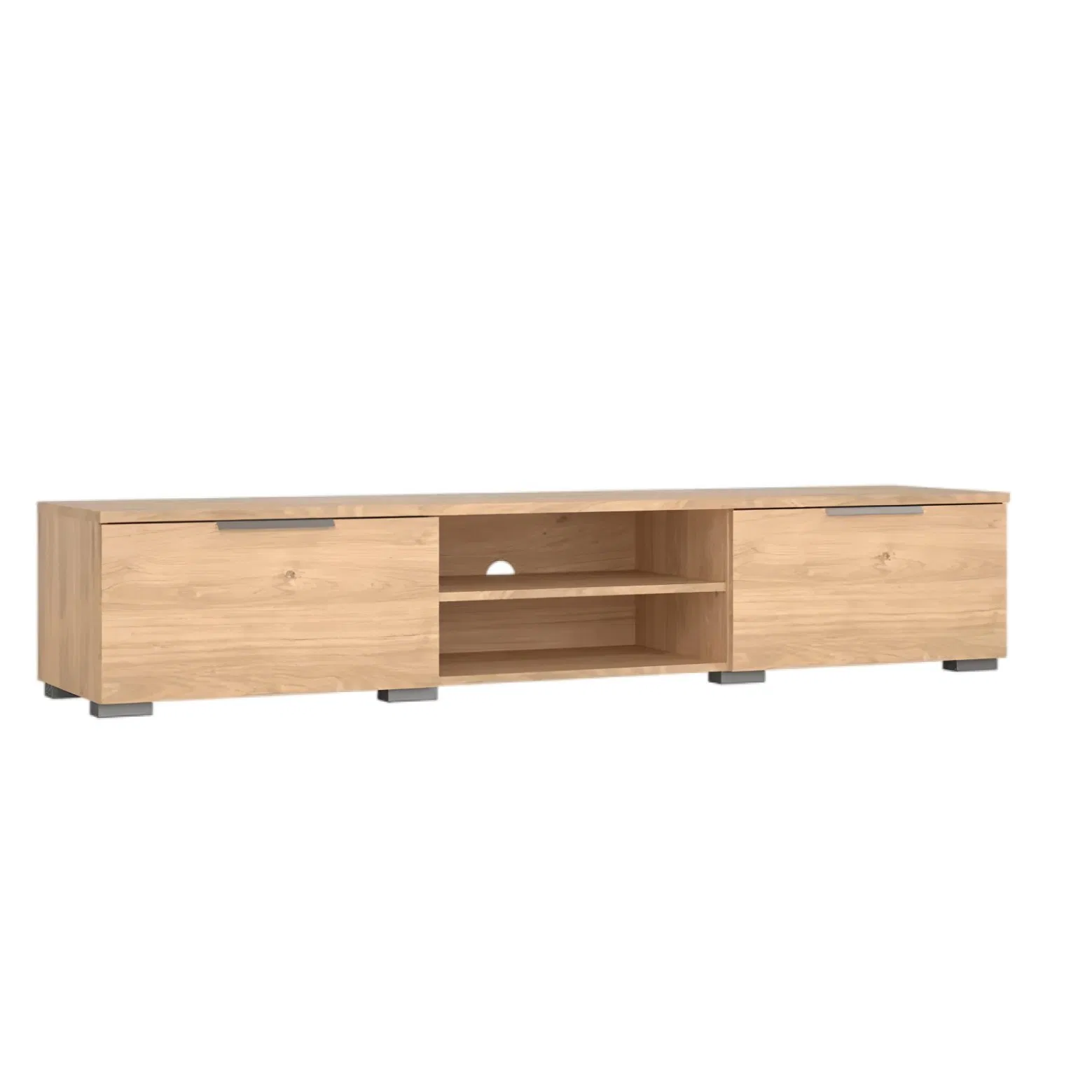 Engineering Design Floating Modern Style Storage Wooden TV Stand