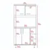 Designed and Customized Large-Space Minimalist Kitchen Storage Cabinet