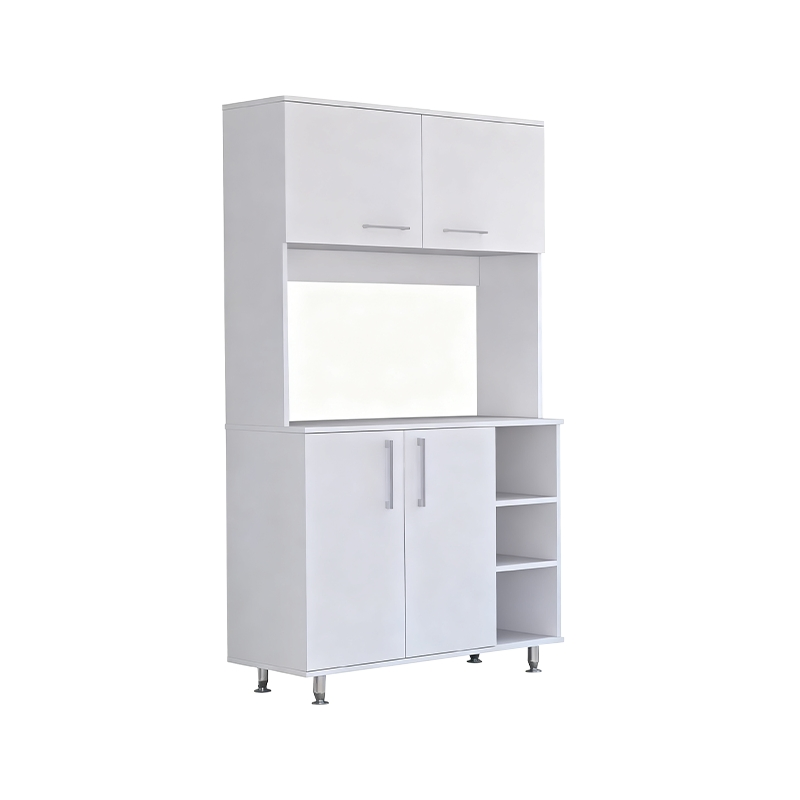 Designed and Customized Large-Space Minimalist Kitchen Storage Cabinet