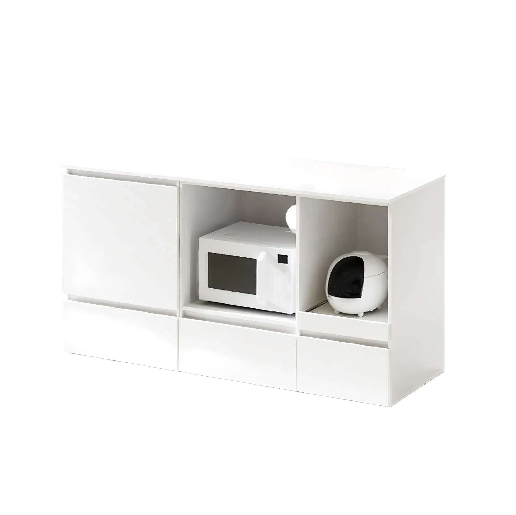 Stylish Modern Storage Countertops for Contemporary Kitchen Cabinets