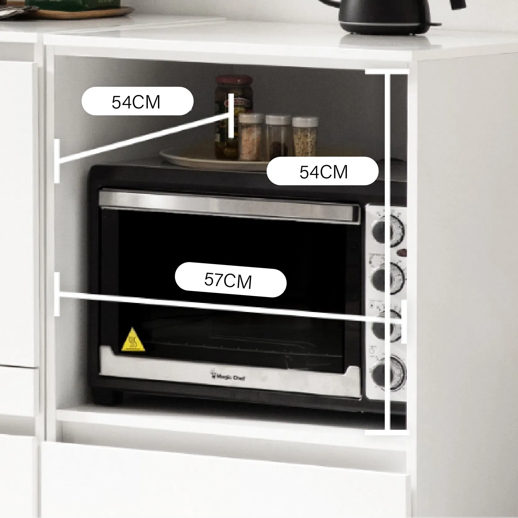 Stylish Modern Storage Countertops for Contemporary Kitchen Cabinets