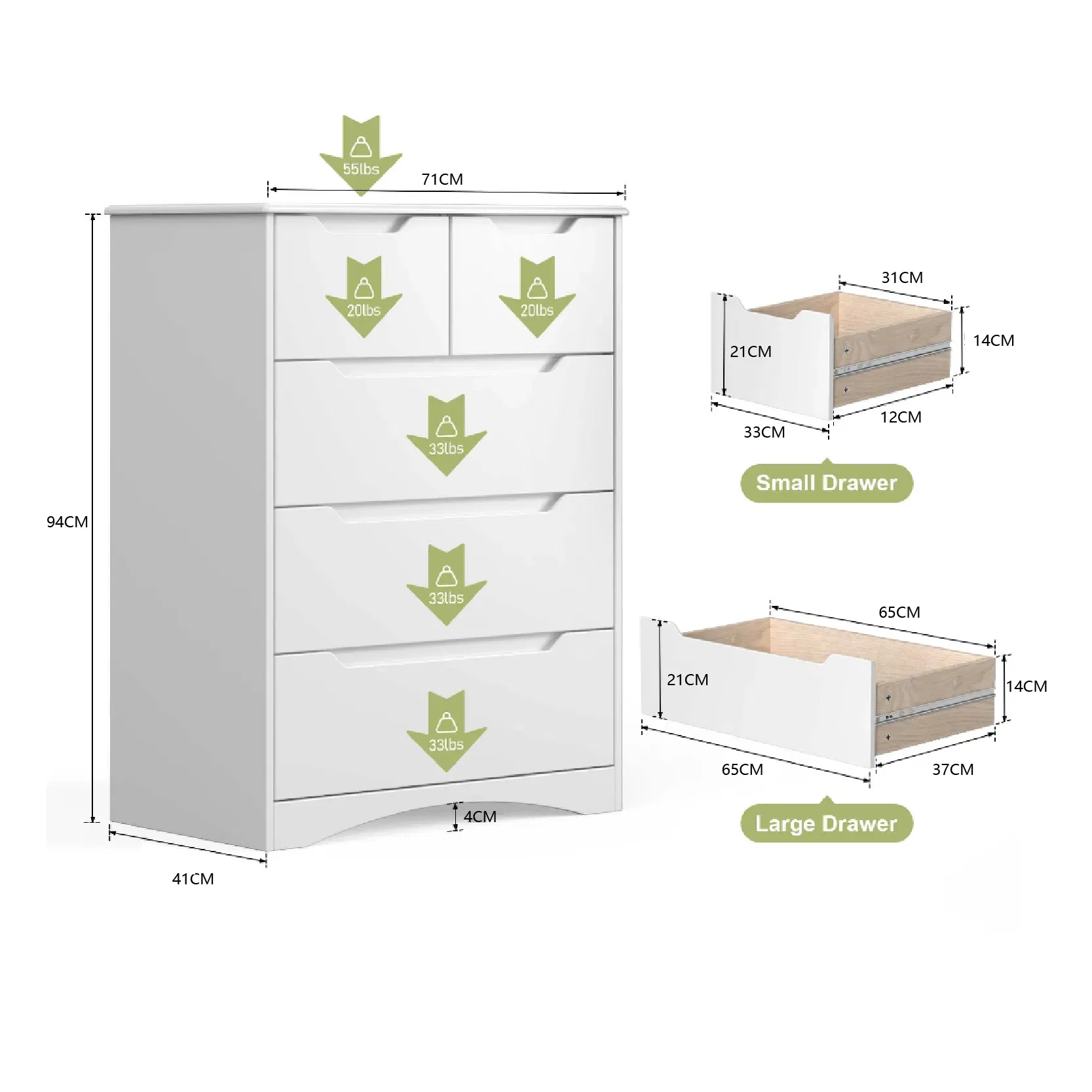 Nordic Minimalist Storage Cabinet with Spacious Multi-Compartment Design