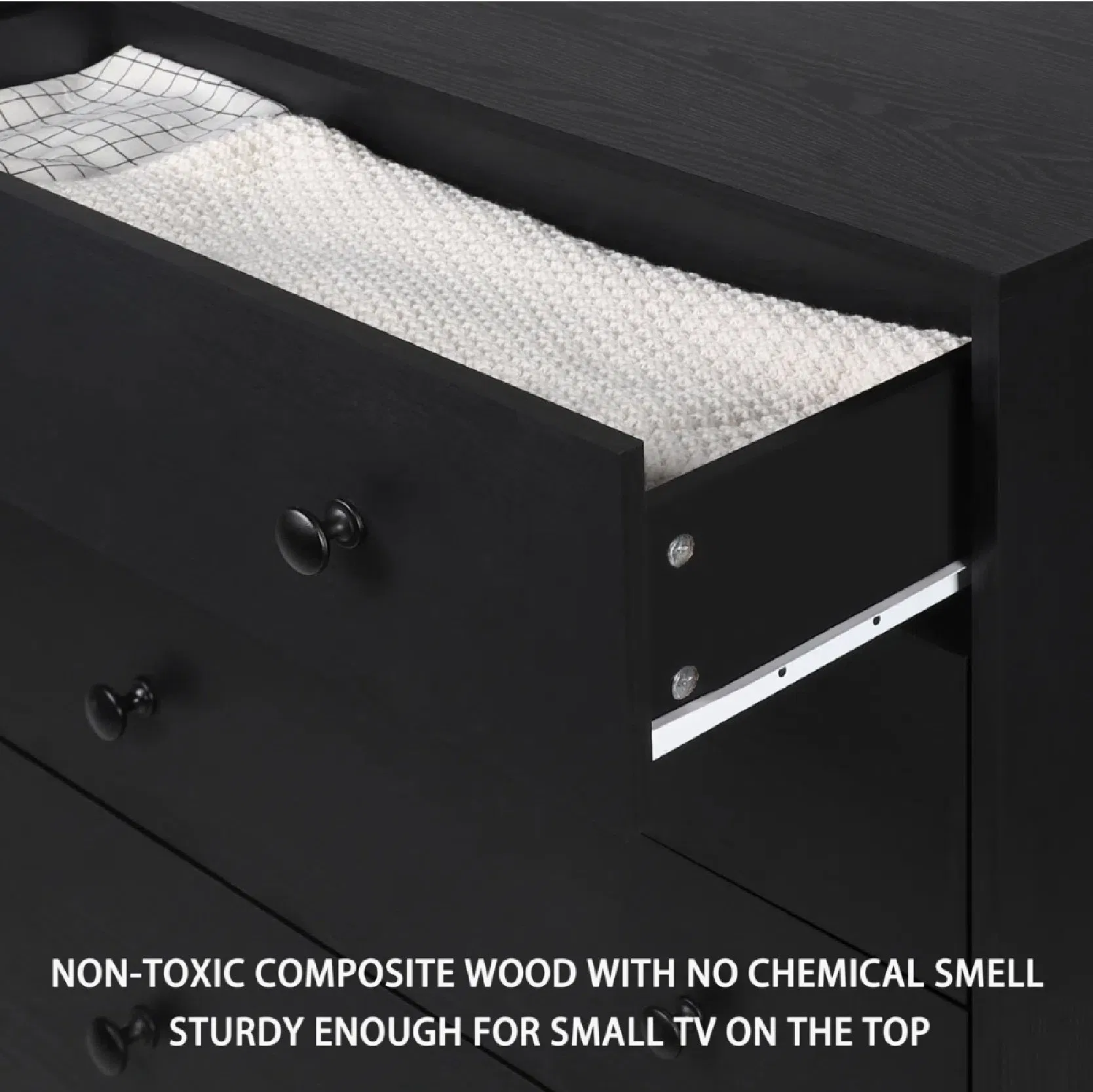 Simple Style Versatile Storage Cabinet with Five Drawers