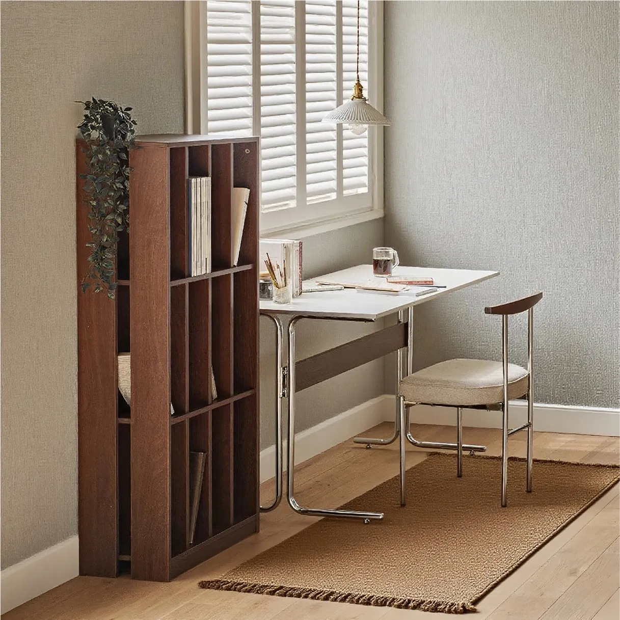 Solid Wood Customized Office Furniture Tall Bookcase