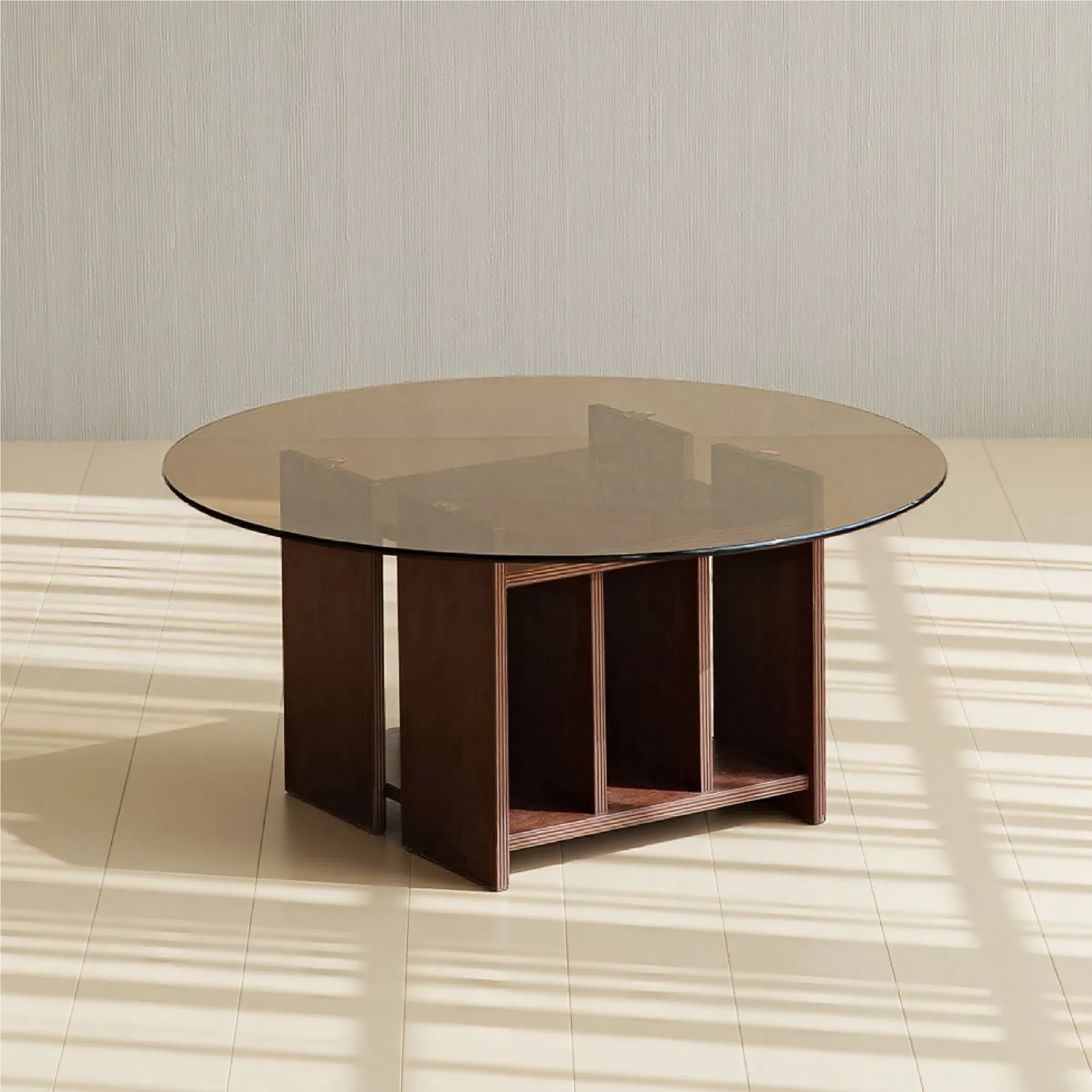 Elegant Modern Round Coffee Table for Luxury Living Rooms
