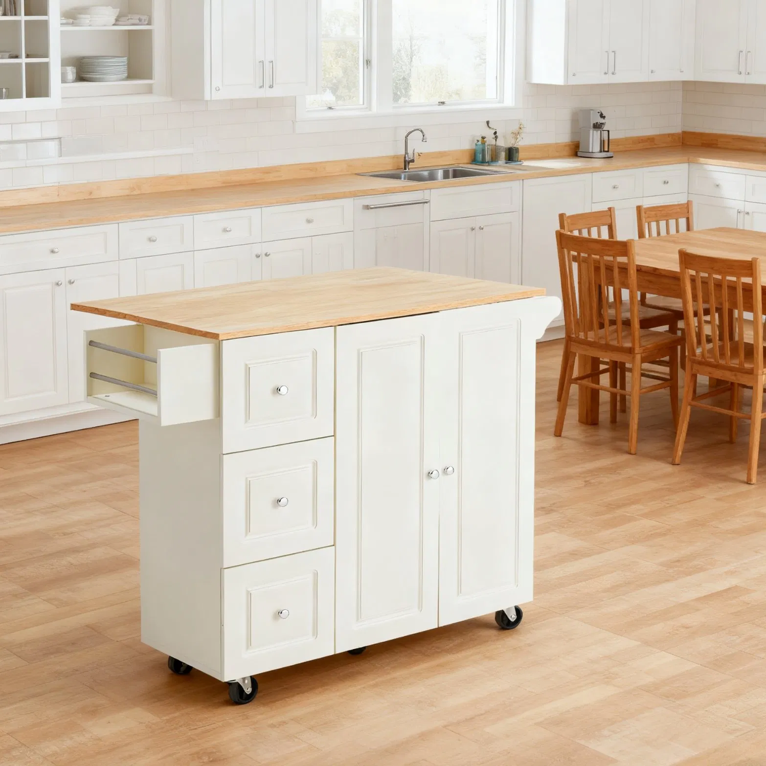 Premium Customized Kitchen Island with Unique Slab Designs