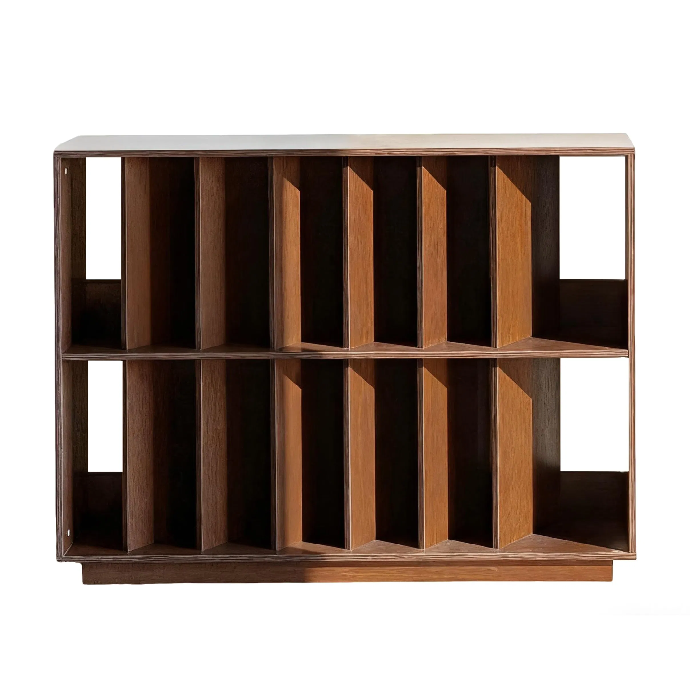 Modern Minimalist Bookcase with Shelves Large Capacity Open Design