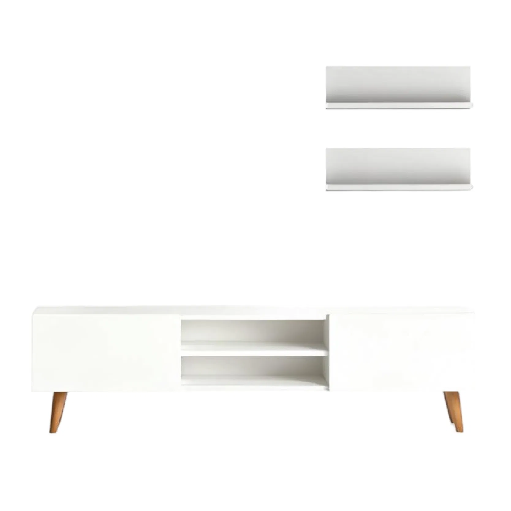 Modern Customizable Minimalist Large Capacity TV Storage Cabinet