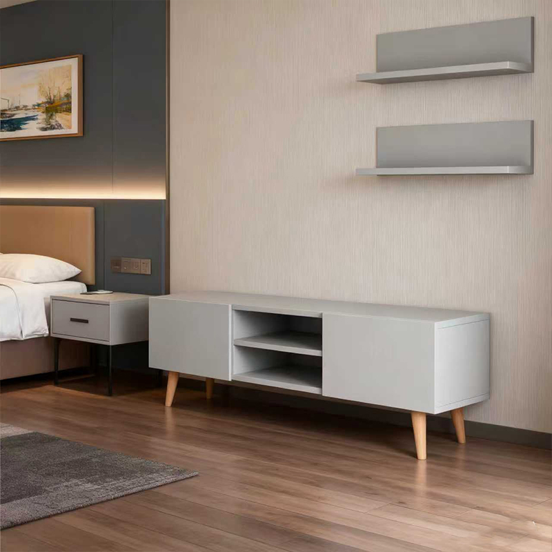 Modern Customizable Minimalist Large Capacity TV Storage Cabinet